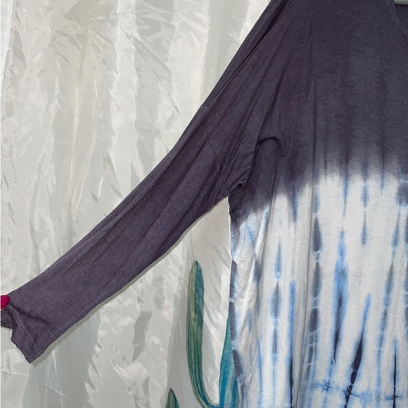 Peach Love California tie dye swing dress - Picture 5 of 10